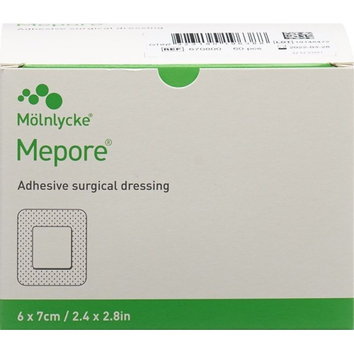 Mepore wound dressing 7x6cm 4x3cm wound pad sterile 60 pcs