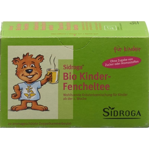 Sidroga organic fennel children 20 pieces