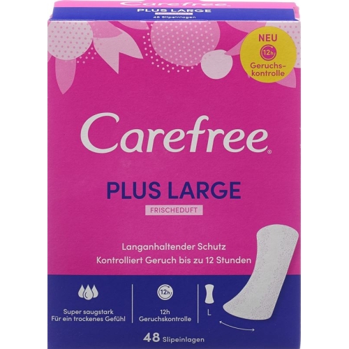 Carefree Plus Large Fresh 48 pieces