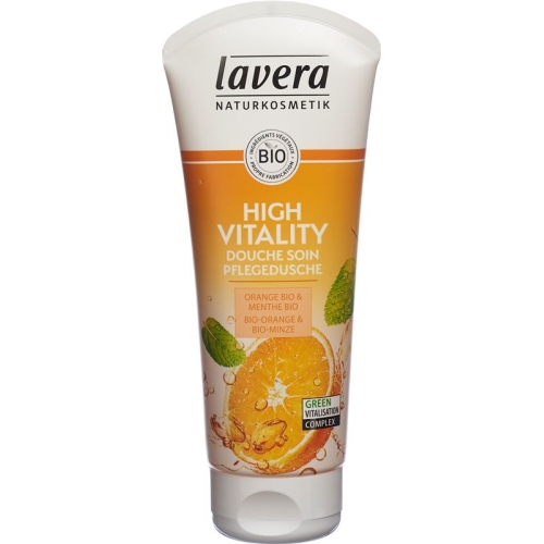 Lavera Shower Gel High Vitality Bio Orange & Bio mint Tb 200 ml