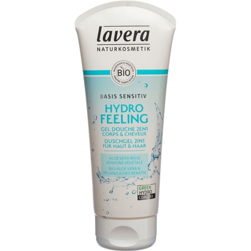 Lavera Shower Gel 2in1 Skin & Coat Organic Aloe Vera & vegetable keratin Tb 200 ml