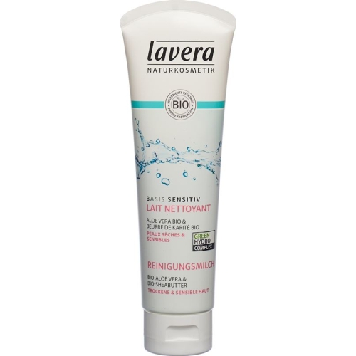 Lavera cleansing milk basis sensitive Tb 125 ml