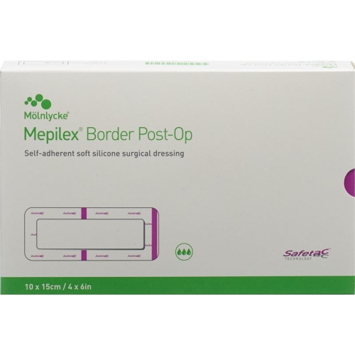 Mepilex Border Post OP 10x15cm 10 pcs