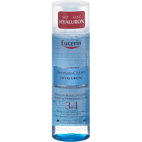 Eucerin Dermatoclean 3in1 cleaning fluid Mizellentechnologie Fl 200 ml