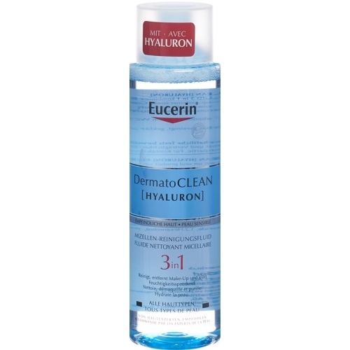 Eucerin Dermatoclean 3in1 cleaning fluid Mizellentechnologie Big Size Fl 400 ml
