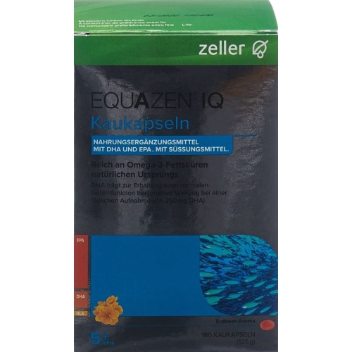 Equazen IQ Strawberry Flavor 180 chewing capsules