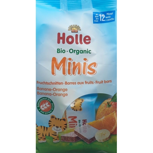 Holle Organic banana orange Minis Btl 100g