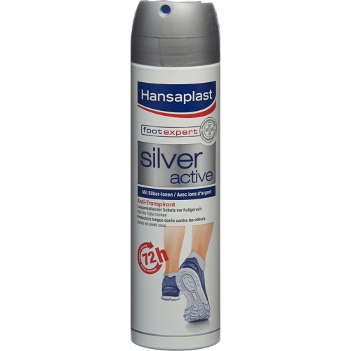 Hansaplast Foot Spray Silver Active 150 ml