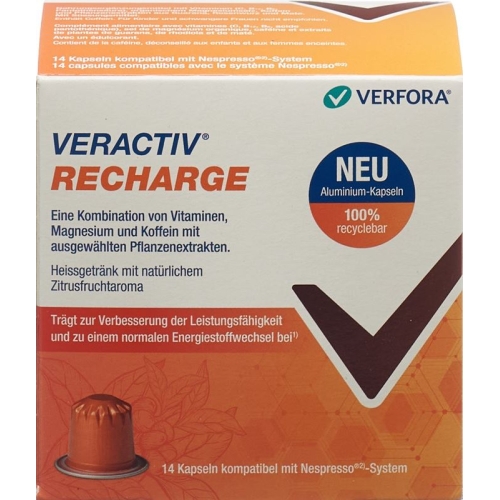 Veractiv Recharge Nespresso Capsules aluminium 14 pieces buy online