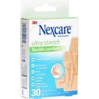 3M Nexcare Pflaster Ult Stretch 3 Groess Ass 30 Stück