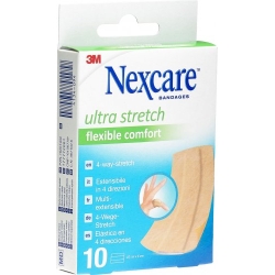 3M Nexcare Pflaster Ult Stretch Band 6x10cm 10 Stück