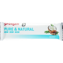 Sponser Pure&natural Riegel Coconut 50g