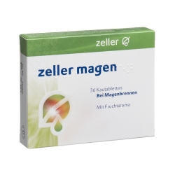 Zeller stomach chewable tablets 36 pcs