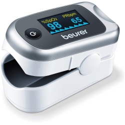 Beurer Finger Pulse Oximeter with Pulse Modulation Index PO 40 