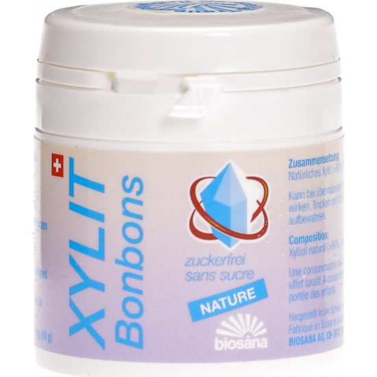 Biosana Xylit Bonbons Nature 80 Stück buy online