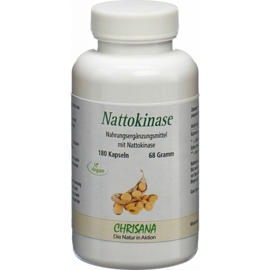 Chrisana Nattokinase Kapseln Dose 180 Stück buy online