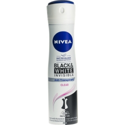 Nivea Deo Invis Bla&whi Spray Cle Fem Duo 2x 150ml