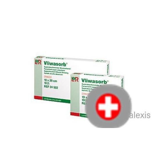 Vliwasorb Wundverband 10x20cm Steril 10 Stück buy online