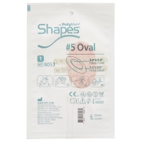 Polymem Shape 5 Wundverband 8.9x12.7cm Oval Steril 15 X