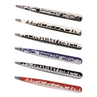 Artline cosmetic tweezers inclined ethnic