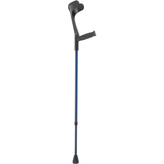Ossenberg crutch met blue / black soft grip 140kg 1 pair