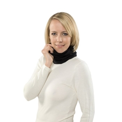 Eusana snood 73x35cm black hose