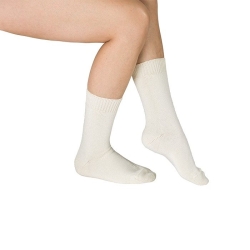 Eusana thermal socks/bed socks 38/39 Ivoire 1 pair