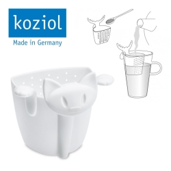 Herboristeria Tea Strainer Koziol Miaou White