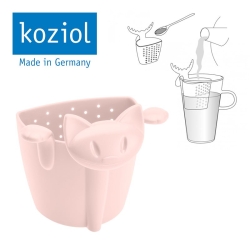 Herboristeria tea strainer Koziol Miaou Rose