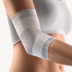 Bort Ellbogenbandage Zweizug -30cm Grösse L Silbergrau