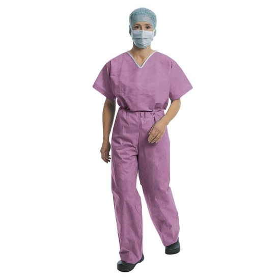 Foliodress clean air clothes XXL pink 50 pcs