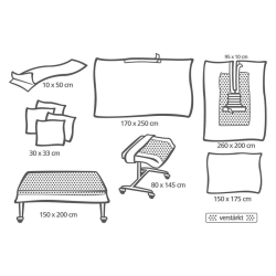Foliodrape Pplus Varizen-Set 9 Stück