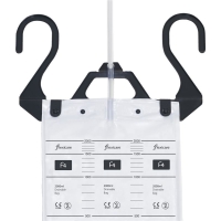 Flexicare Bett Beutelhalter Plastik Blau