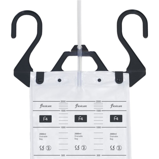 Flexicare Bett Beutelhalter Plastik Blau buy online