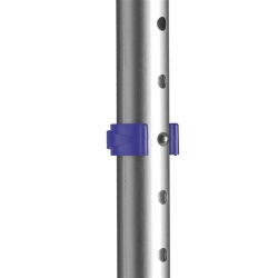 Ossenberg clip for walkers 20mm blue