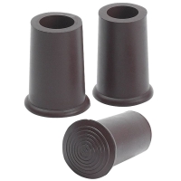 Ossenberg Stockkapsel für Holzstoecke 20mm Braun