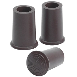 Ossenberg Stockkapsel für Holzstoecke 20mm Braun