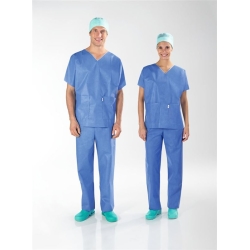Sentinex area clothing tunic M blue 90 pcs