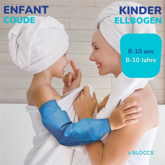 Bloccs bath shower water protection elbow 18-29/42cm child buy online