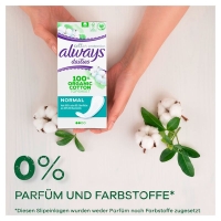 Always Panty liner Cotton Protection large 32 pieces