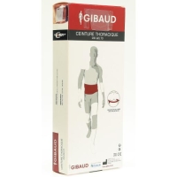 Gibaud Bruststützbinde Herren 24cm 100-130cm Weis