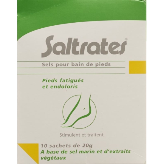 Saltrates Fussbadesalz 10 Beutel 20g buy online