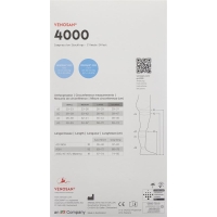 Venosan 4001 A-dh Kkl1 L Lang Gesch Black 1 pair