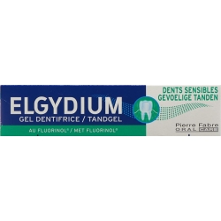 Elgydium sensitive teeth toothpaste gel tube 75ml