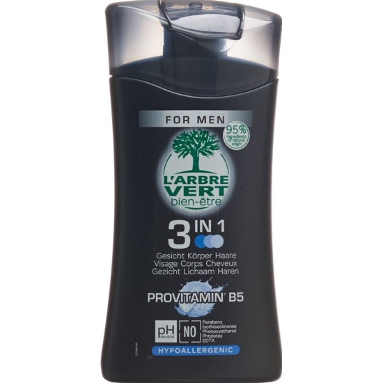 L'Arbre Vert Öko Duschcreme Mann 3-in-1 D/f 250 M buy online