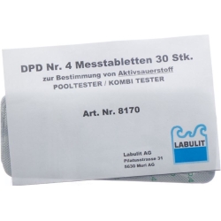 Labulit Pooltester Ersatztablette Dpd Nr.4 30 Stück
