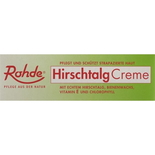 Rohde Hirschtalg Creme 100ml buy online