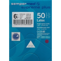 Sempermed Supreme Plus Op Handschu 6.5 St 50 Paar