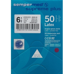 Sempermed Supreme Plus Op Handschu 6.5 St 50 Paar