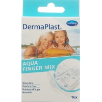 Dermaplast Aqua Finger Mix 16 Pieces